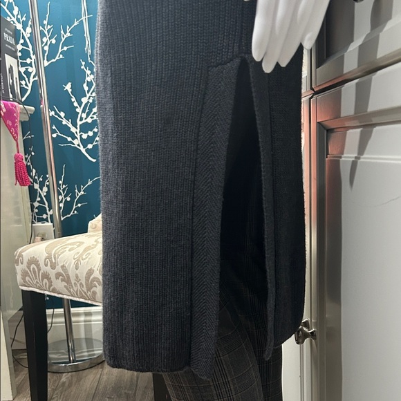 Wilfred Dark Gray Vest with Brown Belt - Picture 7 of 15